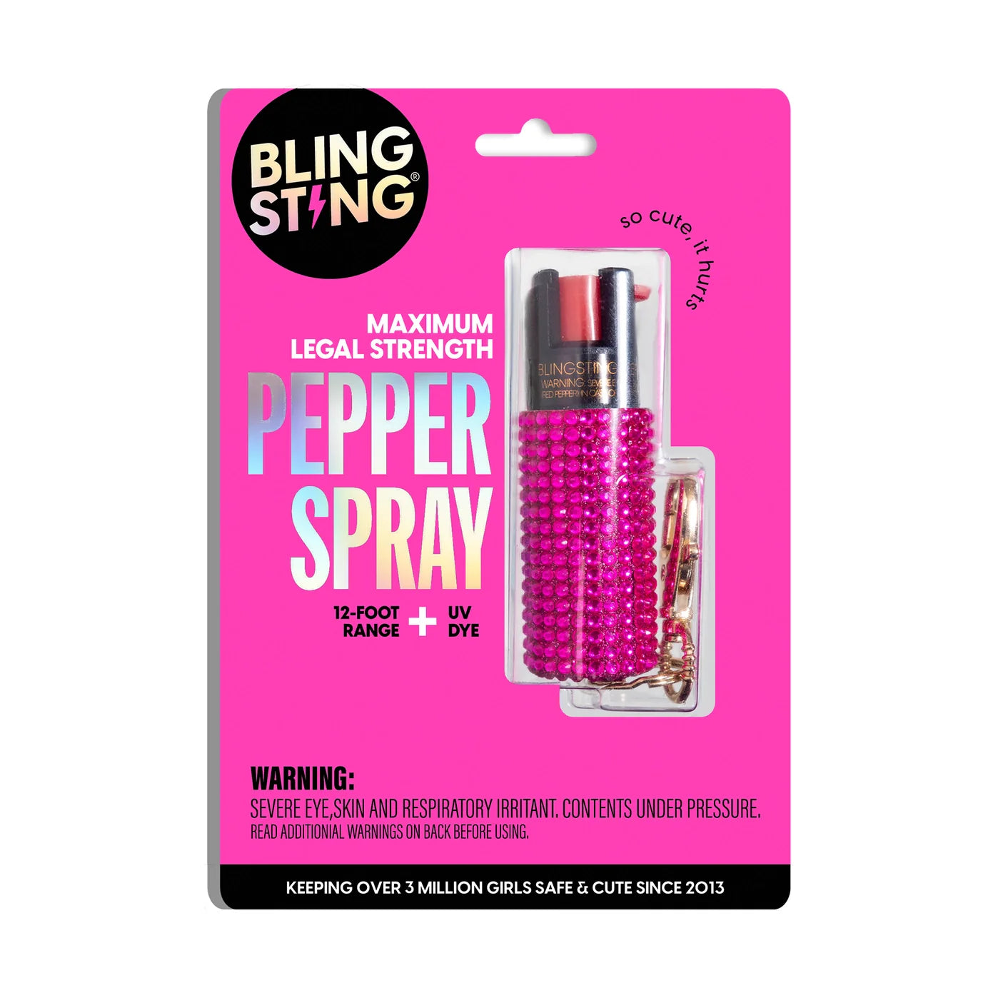 Rhinestone Pepper Spray in Assorted Colors