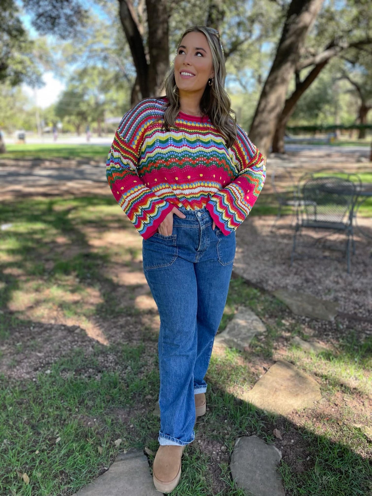 Abilene Crochet Sweater